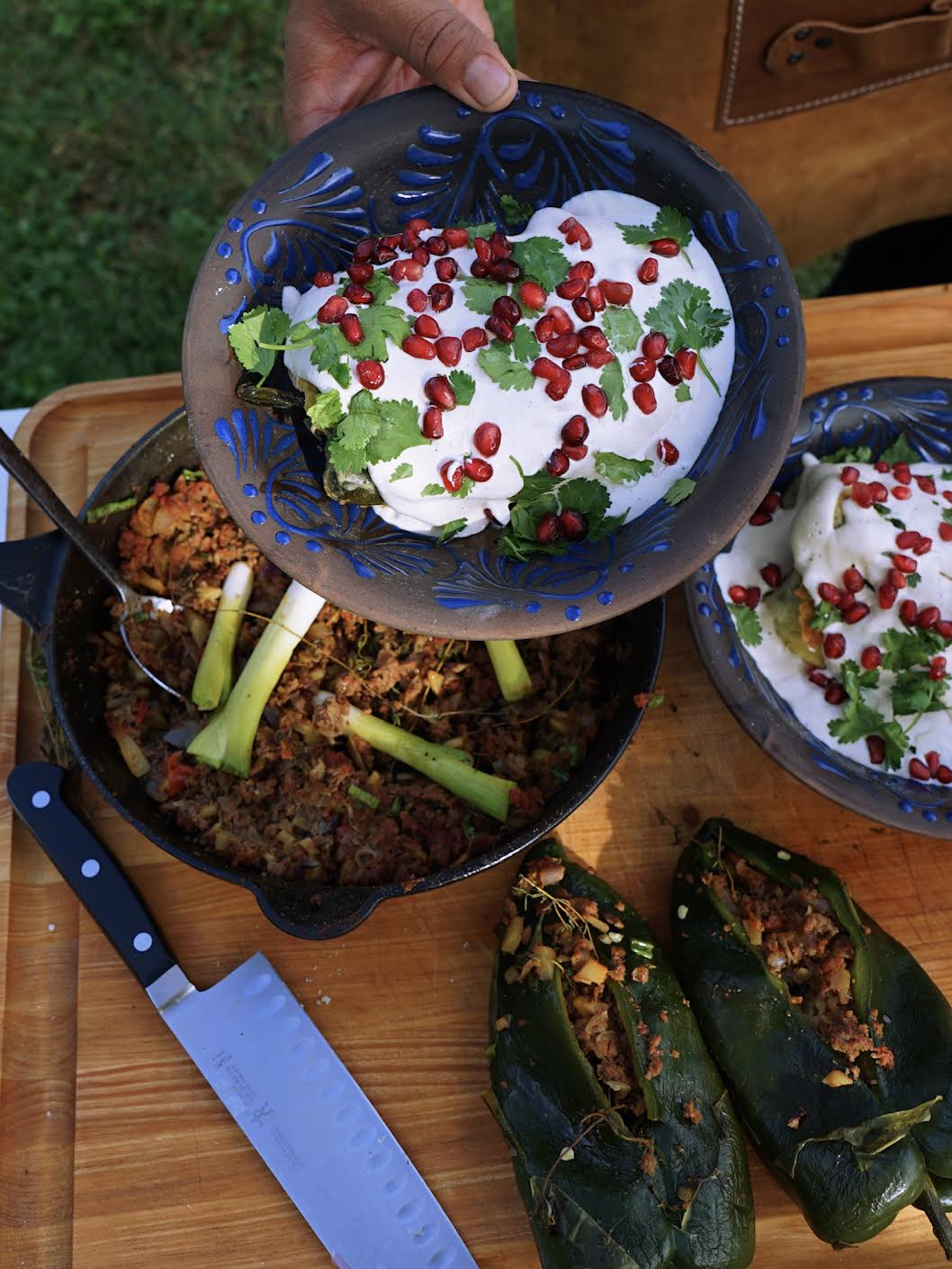 Chiles en Nogada
